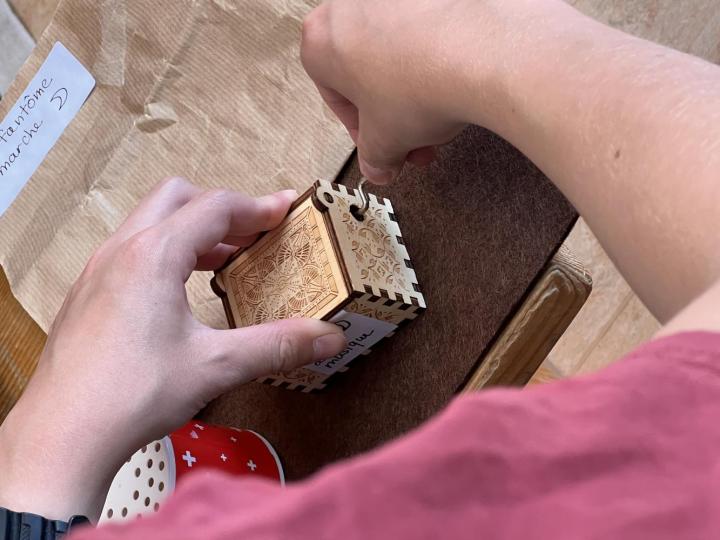 Foto aus dem Atelier Autor d'un album